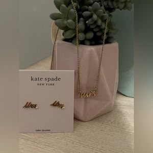 Kate Spade Mrs. Necklace